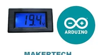 Digital voltage meter using arduino