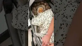 утеплить ребенка на прогулке #новорожденный #дети