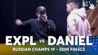 EXPL vs DANIEL | Russian Beatbox Battle 2019 | Semi Final