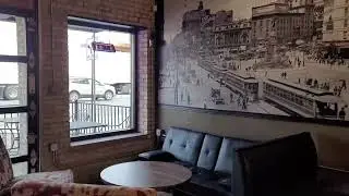 It Has Cow Chairs & Good Coffee Visiting City Coffeehouse - Allen Park, MI
