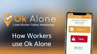Как работники используют приложение Ok Alone для одиноких работников &mdash; новый дизайн 2023 г.