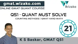 Must Solve Q51 level GMAT Question | GMAT Counting Methods | GMAT Hard Math Question