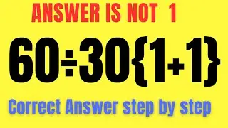 Only 1 in 5 Can Solve This Math Problem! - 01#Math Problem #MathPuzzles #Maths #Easy Math puzzles 