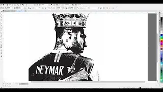 PREPARANDO IMAGEM PARA GRAVAÇÃO A LASER REFEITO  THRESHOLD COREL DRAW
