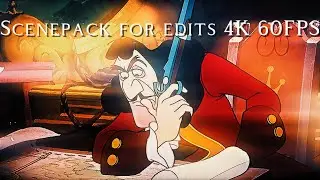 Peter Pan (1953) Captain Hook Scenepack 4k 60FPS