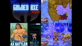 Golden Axe: Myth - Ax Battler (No Death) (All Paths/Secrets)