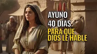 HEBREA AYUNÓ 40 DÍAS Y DIOS LE ENTREGÓ A SU ESPOSO 💑 ESTA HISTORIA TE IMPACTARÁ
