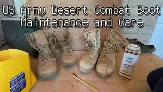 How to Clean US Army Desert Boots - The US Army Way!