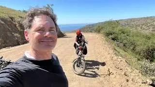 Two Harbors to Avalon on rad power ebikes