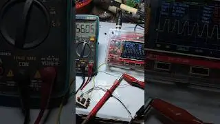 SMPS MOSFET driver frequency test