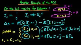 The average causal effect - an example