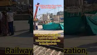 🇮🇳#railwaystation modernization #speedy #development #modiera