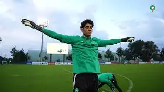 آخر حصة تدريبية لمنتخبنا الوطني قبل لقاء الغد أمام منتخب زامبيا