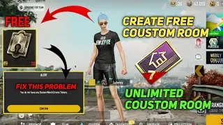 How To Get Create Custom Room In PUBG NEW STATE  Free ? Full Information About Custom Room