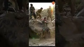 An AI cinematic rescue scene in Khyber Pakhtunkhwa mountains, #shorts