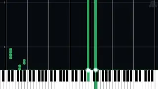 Aztec Complex - GoldenEye 007 - Easy Piano Tutorial