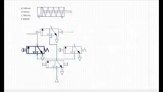 6.0-Pneumatics- Design a pneumatic circuit to control the actuator by indirect control method