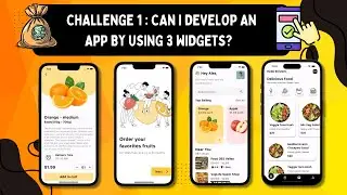 3 Flutter Widgets&hellip; 1 Complete App! (Impossible Challenge?)