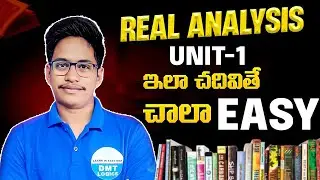 Real Analysis Unit-1 Marathon Class | 4th sem Maths | Degree Honours