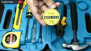 Tool set for Home 9 in 1 - Emergency Household Repair Tools 9 Piece Combination