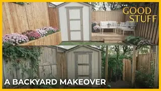 Contractor Sebastian Clovis Transforms Neighbour's Backyard | The Good Stuff with Mary Berg
