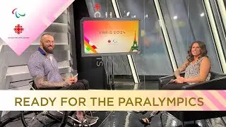 Знакомьтесь с ведущими цифрового Паралимпийского матча CBC Sports Мишель Солт и Брайаном Хнативом | Париж 2024
