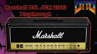 Marshall DSL JCM 2000 50 watt | No Talking | Playthrough