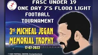 FASC ORANGE VS ADIMALATHUTRA || 3rd MICHEAL JEGAN MEMORIAL TROPHY