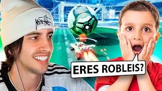 Robleis se encuentra un fan en una partida de Rocket League