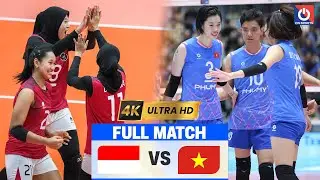 Full 4K | INDONESIA vs VIETNAM | Thanh Thúy - Bích Tuyền phô diễn đẳng cấp