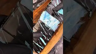 Viral Angel Hair Chocolate Bar #asmr #cottoncandy #diy