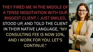 She Outsmarted the Executive Who Fired Her Mid-Deal 💼 | Corporate Betrayal Exposed