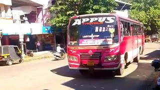 Appus നെടുംകണ്ടം കട്ടപ്പന കോട്ടയം LS ബസിൽ കോട്ടയം യാത്ര via Pampady manarcadu kannjikuzhy kottayam