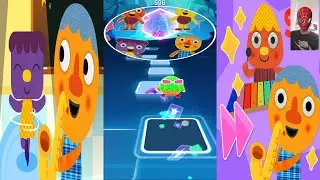 If You're Happy and You Know It Spin Around Noodle & Pals Super Simple Songs Tiles Hop Puzzle Top