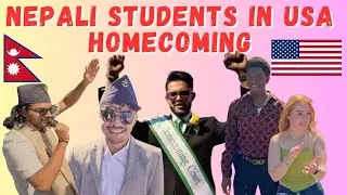 HOW NEPALI STUDENTS CELEBRATE HOMECOMING IN LOUISIANA | NEPALI IN USA| STORYLOG 002