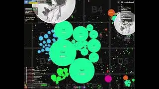 Agma io 300 bots Gameplay