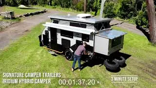 Iridium Hybrid Camper Fast Setup