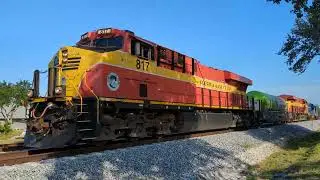 FEC Train #206-15 April 15th 2023 Suntree Blvd Area Melbourne, FL 5:46pm