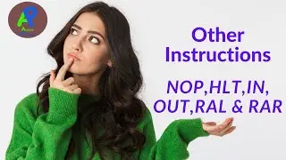 Other Instructions | SAP 2 Instruction Set | #5