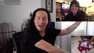 DragonForce Herman Li & Sam Totman - Lyrics Writing Session on Twitch (2018-12-27)