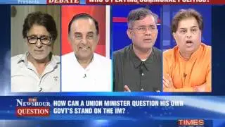 The Newshour  Debate: Who's playing communal politics? (Part 3)