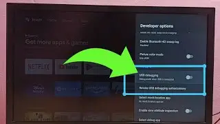 REALME Android TV: как включить или отключить режим отладки по USB