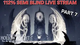 No one cared who I was until I got the 3 masks (112% semi blind hollow knight livestream)