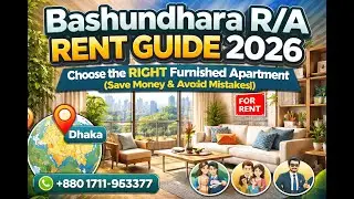 Bashundhara R/A Rent Guide 2026 | How to Choose the RIGHT Furnished Apartment