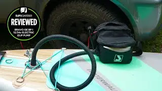 Bravo GE BP 1 12/24v electric car iSUP pump / SUPboarder review