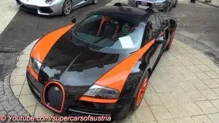 Bugatti Veyron Vitesse WRC Limited Edition - Start Up and Sound!