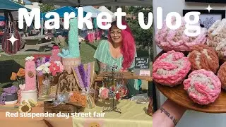 Crochet Market Vlog 🚂 Results & trains