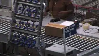 iPhone 3GS smartphones being prepared at AT&T Distribution Center