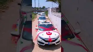 Groom Car decoration//pakistani wedding #bollywood #song #hindisong #music #vlogs #barat #love
