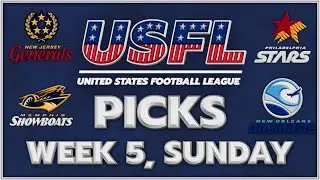USFL Picks Week 5 2023 | Sunday